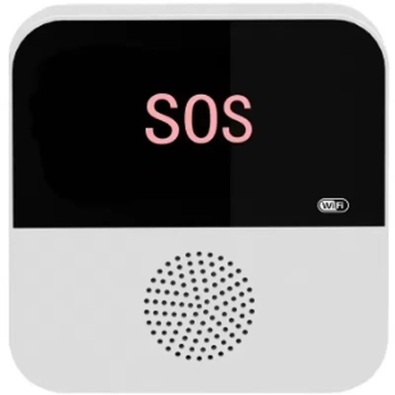 b63b-高齢者および患者向けワイヤレスwi-fiページャーシステム、sos緊急通報ボタン付き-高齢者介護者向け