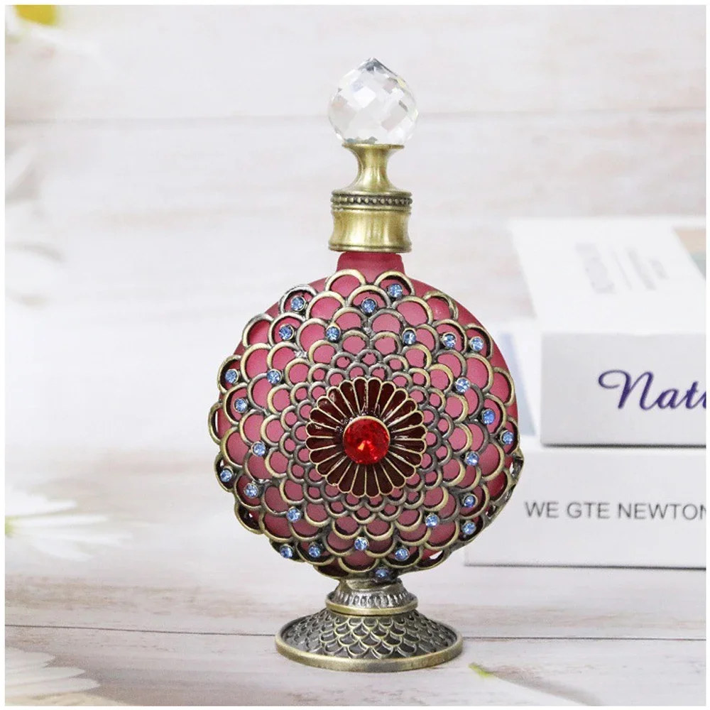 30ml Luxury Vintage Perfume Bottles parfum Mini Travel Essentials Oil Glass Dubai Refillable Perfume Refill mini Dropper Bottle