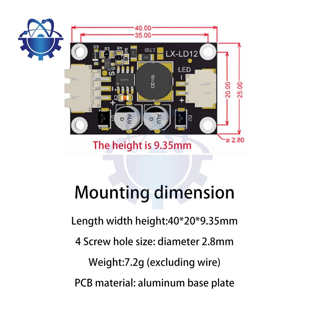 New DC-DC Boost High-Power DC 10V-100V LED Driver Transformer Drivers Module Constant Current Module Control Board For LED Light