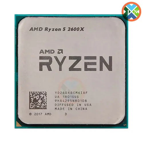 AMD Ryzen 5 2600X R5 2600X 3,6 GHz Procesador de CPU de seis núcleos y doce hilos YD260XBCM6IAF Socket AM4