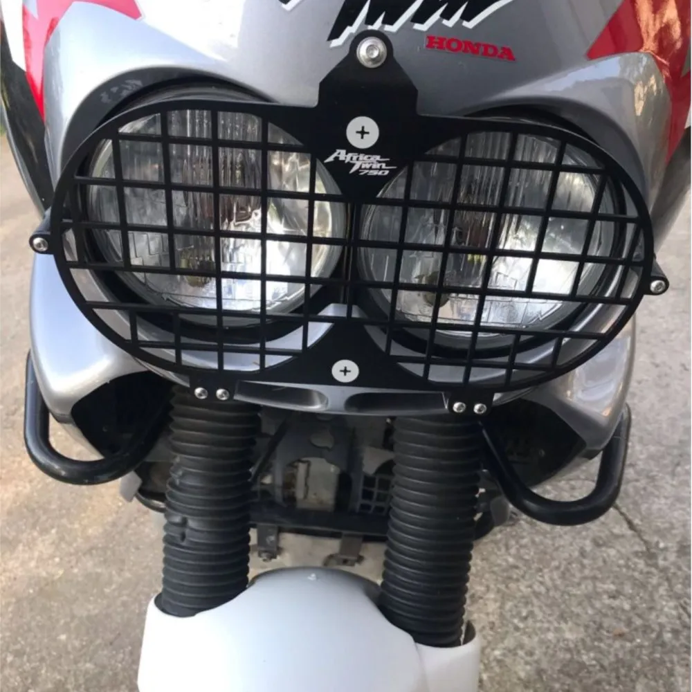 

For Honda XRV750 AfricaTwin 2002-1996 1997 1998 XRV 750 Africa Twin Motorcycle Headlight Guard Grill Cover Head Light Protector