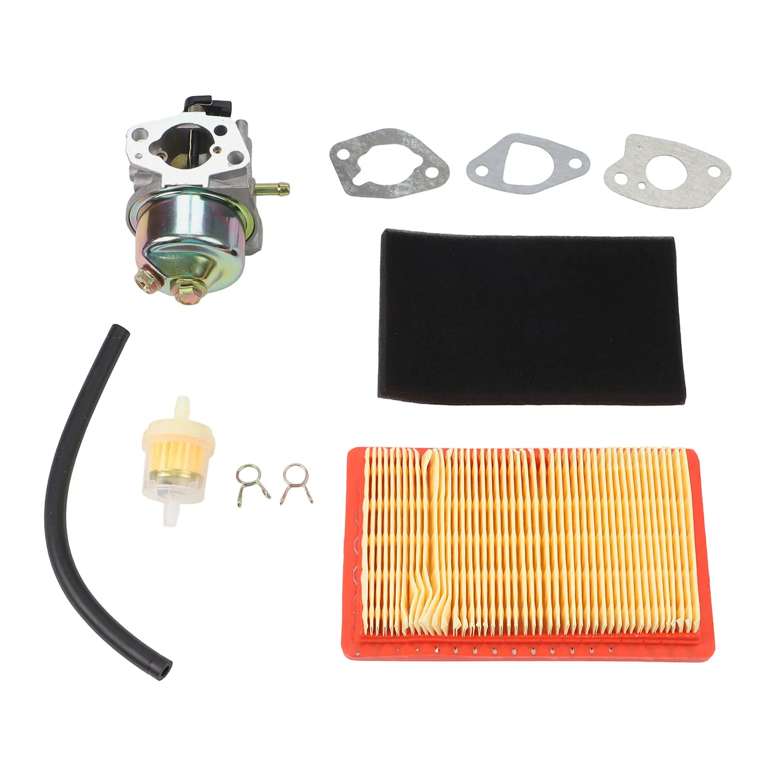 

Lawn Maintenance 15*10*8cm Carburetor Kit Fuel Efficiency 10 Piece Kit Air Filter Included Efficient Performance