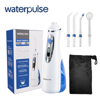 Waterpulse V400Plus Rechargeable Oral Portable Irrigator Dental Water Flosser For Daily Teeth Cleaning