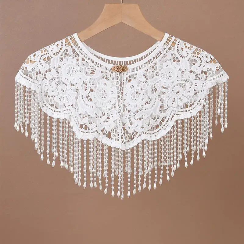 new-2026-shawl-cloud-shoulder-retro-lace-heavy-hanfu-pearl-tassel-decorated-fake-collar-national-style-luxury