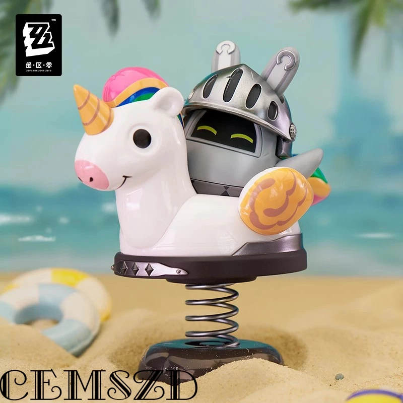 [Genuine] miHoYo Game Zenless Zone Zero BangBoo Happy Shake Cosplay Desktop Collection Ornaments Anime Cartoon Props Accessories
