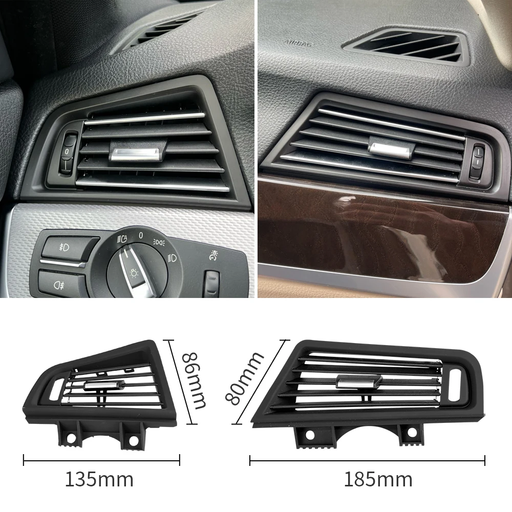 10 Styles Front Console Grill Dash AC Air Conditioner Vent For BMW F10 F11 F18 520i 523i 525i 528i 535i
