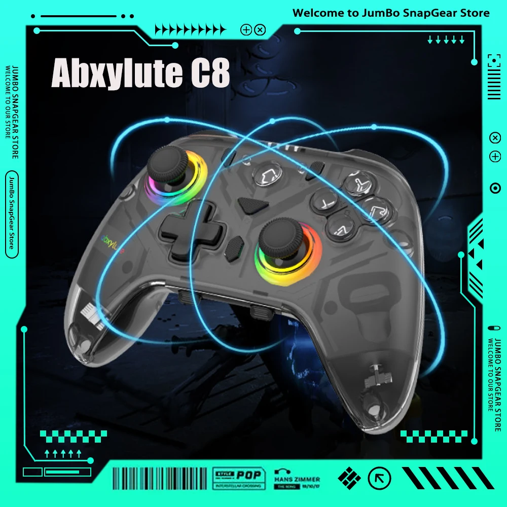 controller-di-gioco-abxylute-c8-wireless-bluetooth-tri-modalita-con-joystick-a-effetto-hall-impugnatura-ergonomica-per-pc-switch-ios-android-steam-deck