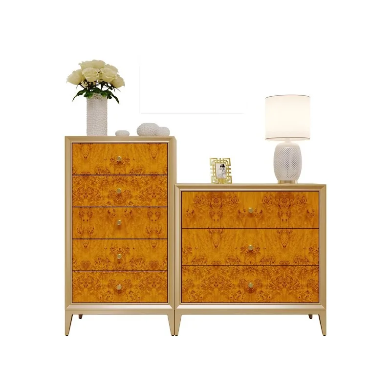 

Nordic simple chest cabinet household living room against the wall vertical cabinet