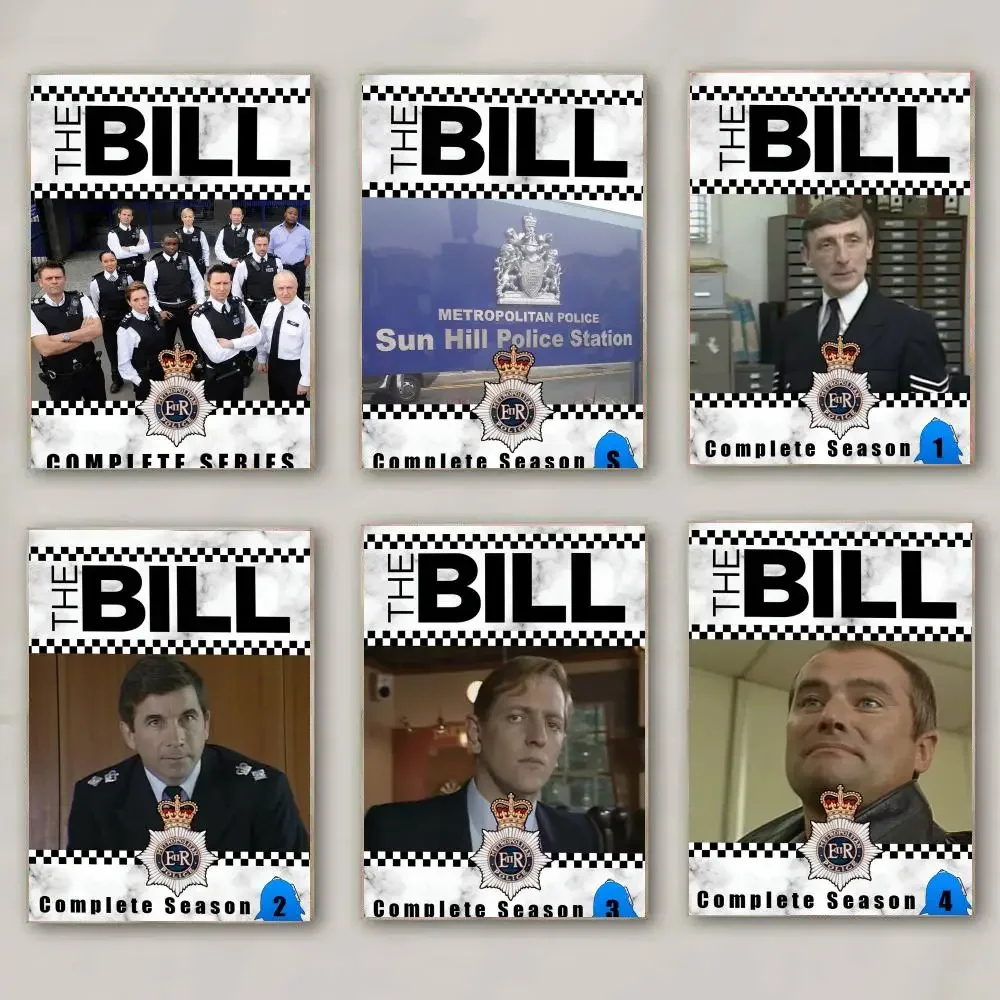 tv series T-The Bill-L Poster Modern Wall Decal for Living Room Cafe Office Bar and Bedroom