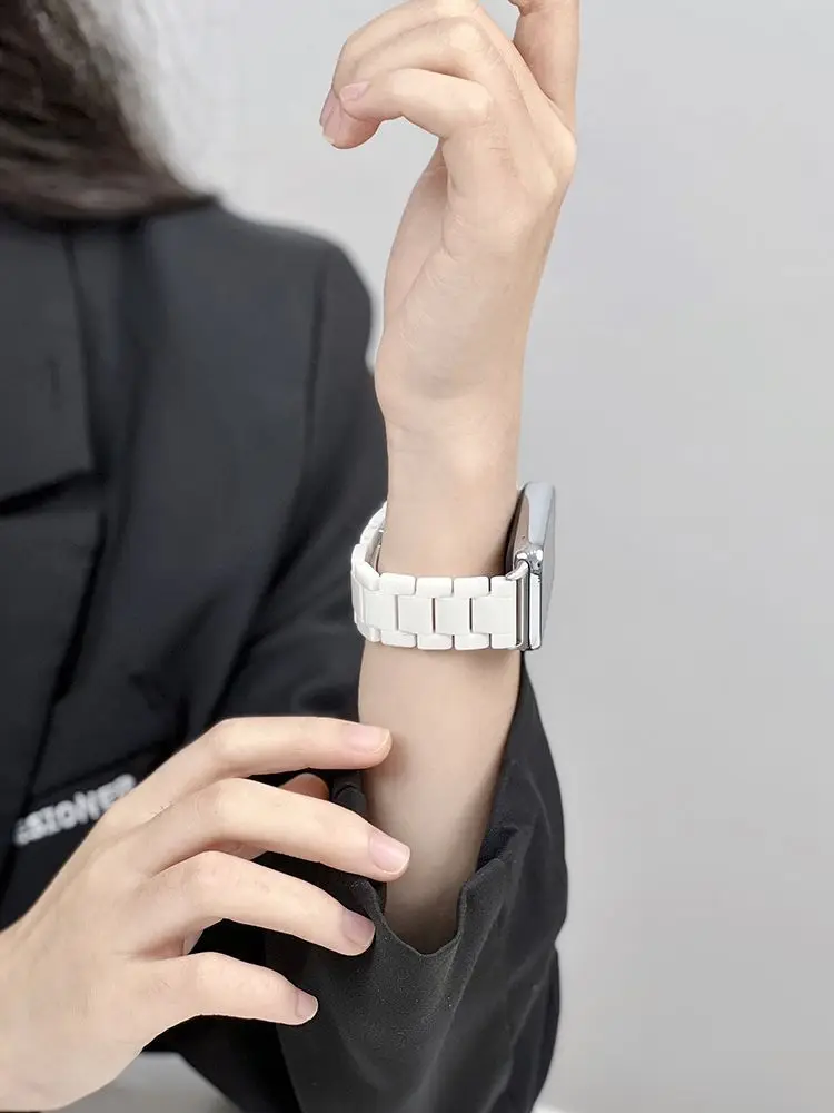 Ceramiczne paski do zegarków z serii ceramicznej do opasek Xiaomi Band 10pro 9pro 8pro NFC i zamiennych pasków do zegarków Redmi Watch 6 5 4 — zdjęcie produktu 6