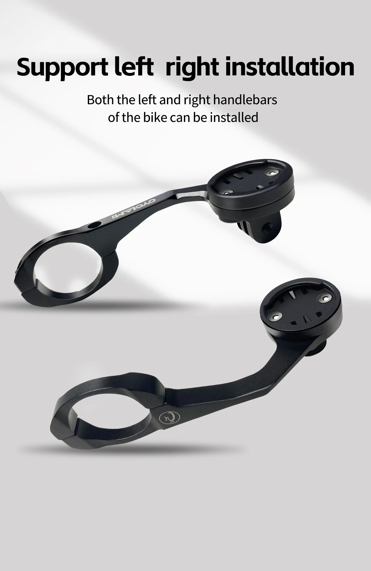 Scheinwerferhalterung aus Aluminiumlegierung, doppelseitige Montage, GPS-Fahrradcomputerhalterung, CYCLAMI S5 für GARMIN XOSS IGPSPORT MTB, Rennrad – Detail 7