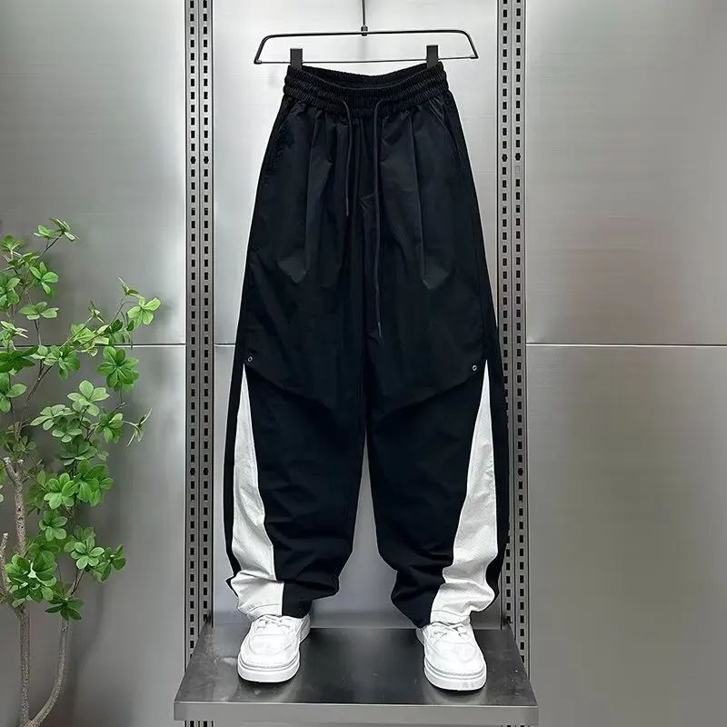 جديد الرجال ركض الخريف فضفاض Sweatpants الربيع الرباط سراويل تقليدية عالية الجودة تجريب الجري بنطال رياضي الرجال الملابس