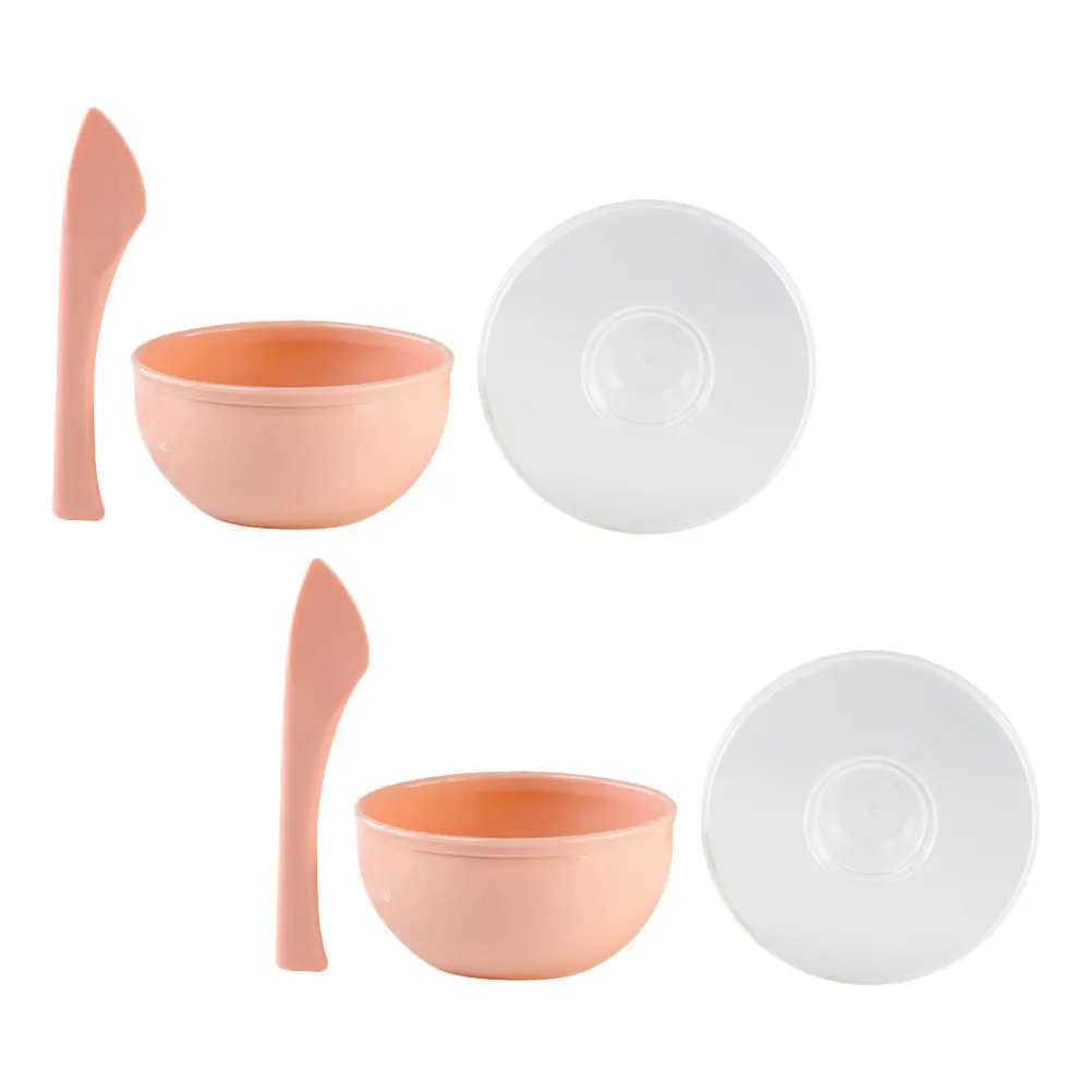 2 مجموعات سيليكون وعاء التجميل مجموعة مكافحة الإفلات قناع خلط اثارة قضيب للمنزل العناية بالبشرة DIY أداة قناع الوجه السلطانية
