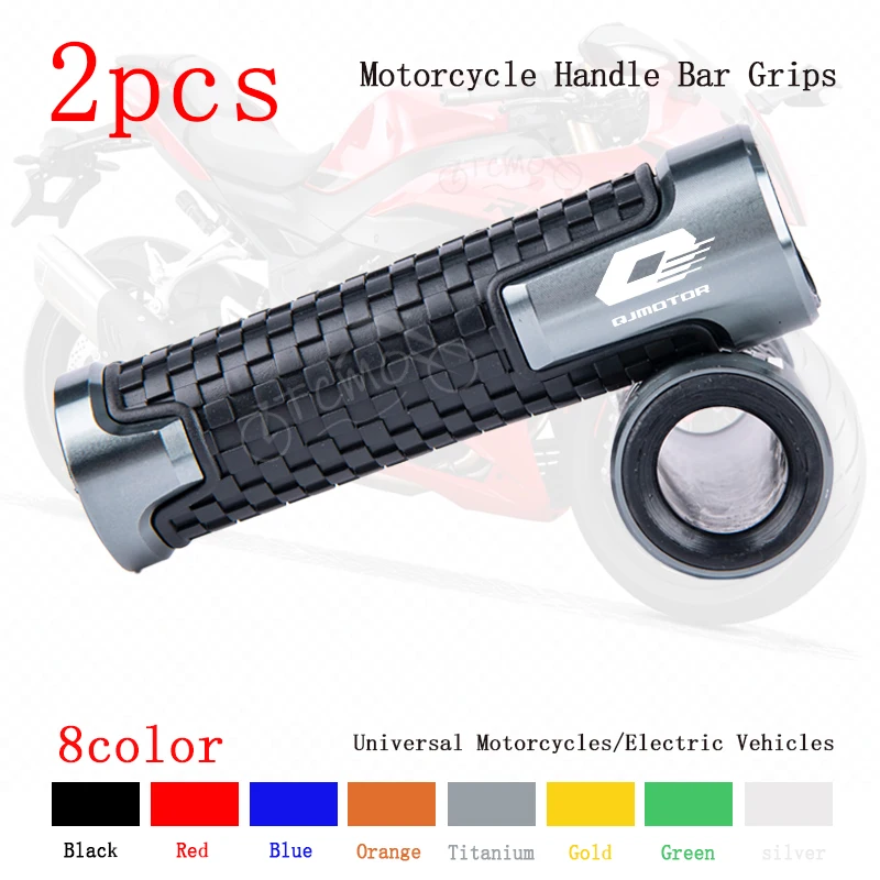 

For QJMOTO QJ MOTO QJMOTOR SRT 800SX 800SRT SRT 800X Motorcycle Handlebar Grip CNC aluminum Anti-slip Handle Bar Grips