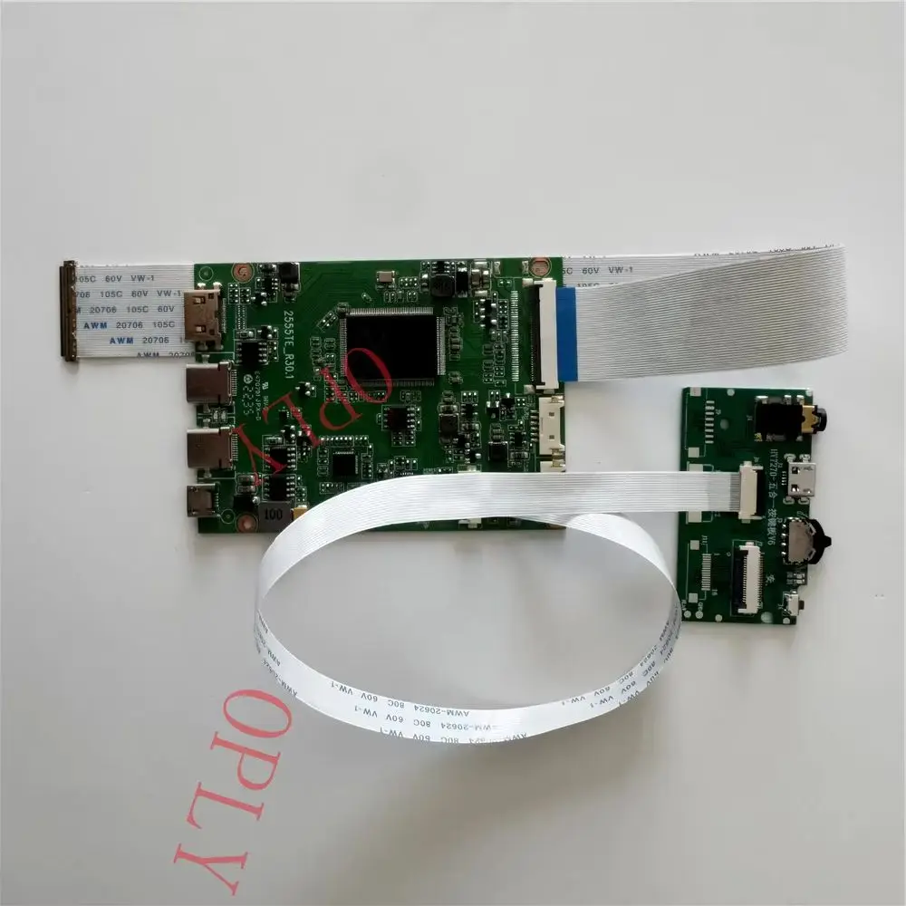 EDP Controller board for NV133FHB-N31 NV133FHB-N50 NV133FHM-N33 1920X1080 Mini HDMI-compatible LCD LED panel 2K Type-c Micro USB