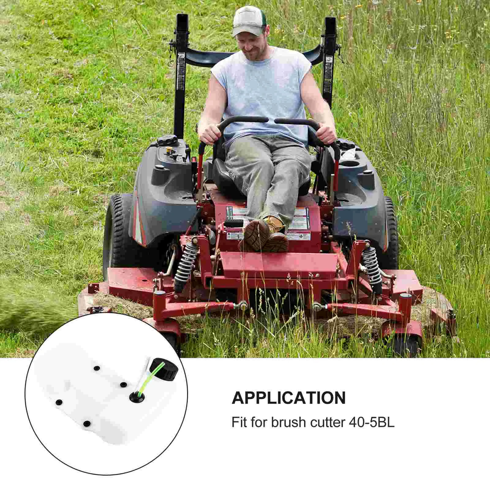 40 -5BL Ocean Gas Scooter Essência Bush Gramado Trator Tanque Escova Pequena