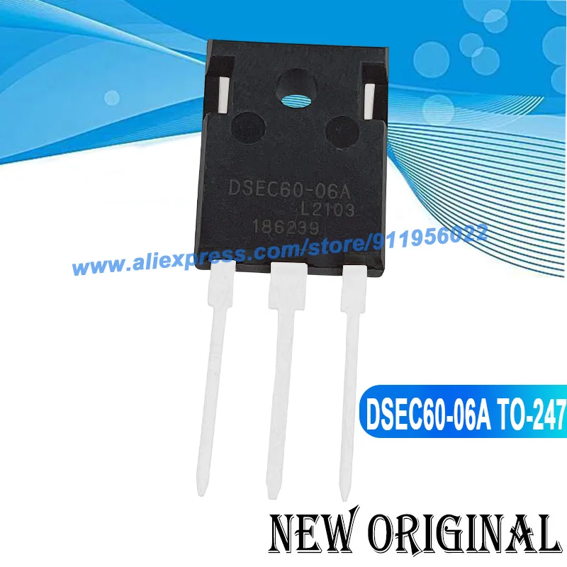 (5 Pieces) DSEC60-06A  TO-247 600V 60A