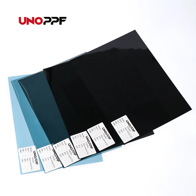 Customizable High Definition 99% UVR Sunlight Protection No Fog High Thermal Color Changing Nano Ceramic Car Window Film