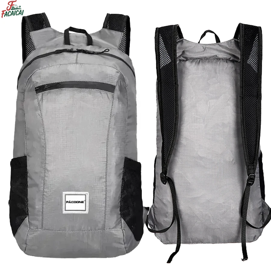 

Portable Foldable Backpack with Adjustable Straps Folding for Outdoor Enthusiasts Ideal for Riding,Hiking,and Adventure Seekers