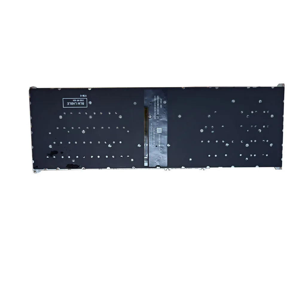 لوحة مفاتيح بإضاءة خلفية للكمبيوتر المحمول باللون الرمادي والأسود لجهاز ACER A715-76 A315-59 QV05P_A10EWL V 211066 إنجليزي أمريكي روسي RU جديد