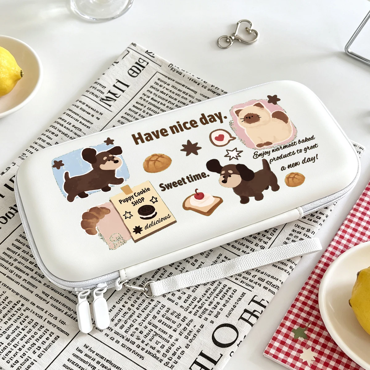 Gaming Accessories Bag - Borsa da Trasporto Portatile con Tasche