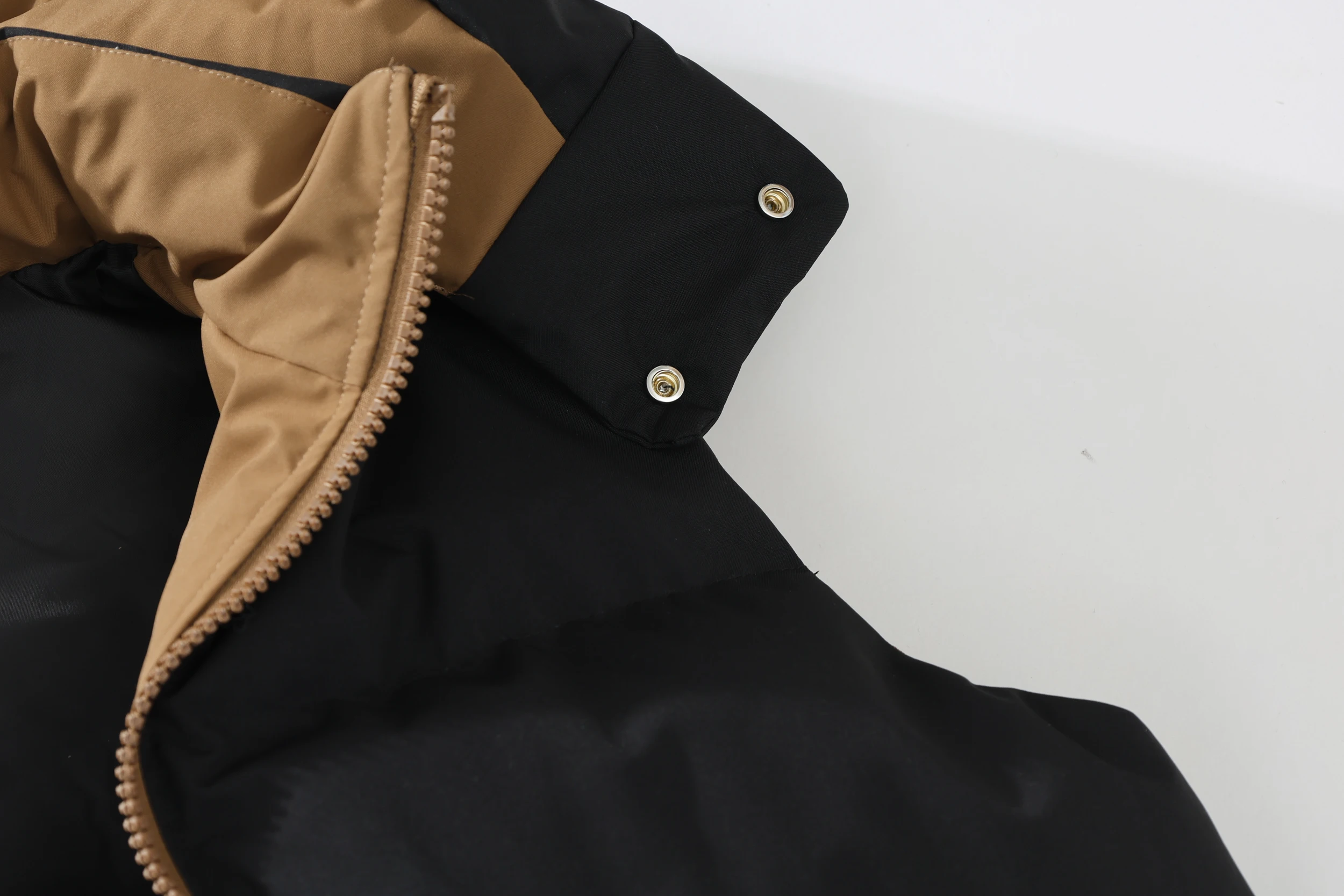 سترة منتفخة للرجال من Streetwear - غطاء رأس قابل للإزالة مع رباط وجيوب بسحاب مخفية، منفعل للمظهر اليومي للشتاء #6