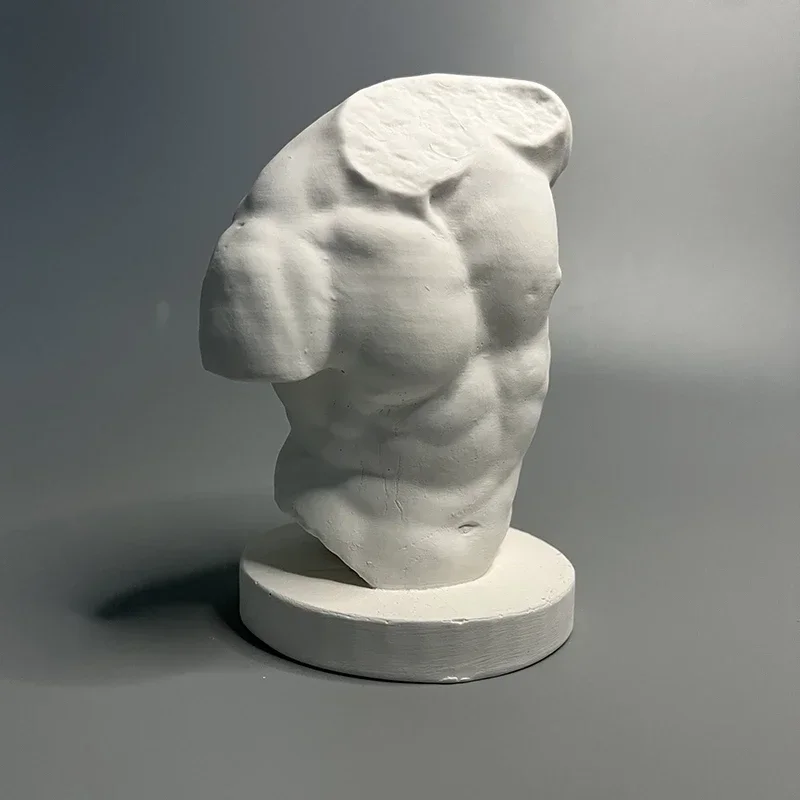 Home Living Room Decoration David Statue Ancient Greek Mythical Figure Body Art Plaster Sculpture Gift