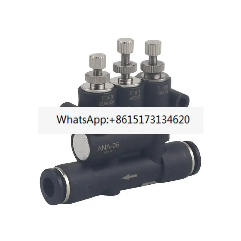 

Пневматический цилиндр, внешний регулируемый разъем воздушного буфера, регулятор скорости, регулирующий клапан ANA/SA-06/08