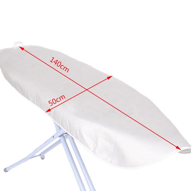 1PC Home Universal silver coated Padded Ironing Board Cover Heavy Heat Reflective Scorch Resistant 140X50cm/55*19.6in