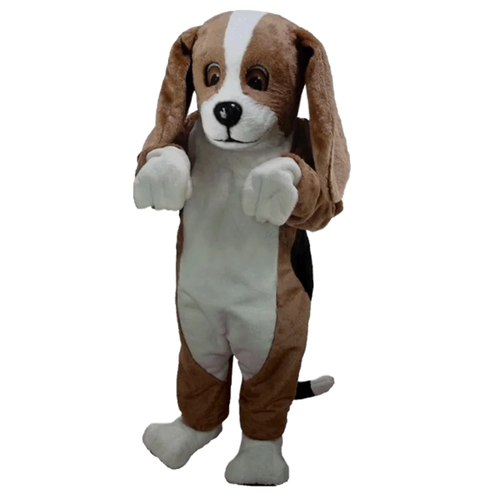 Venda quente basset hound cão mascote traje palco adereços mascote roupa terno fantasia vestido festa cosply carnaval traje 742