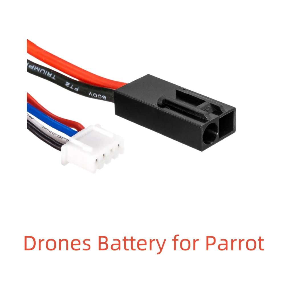 Batería de polímero de litio CS para Drones Parrot, 11,1 V,1500mAh,AR.Drone 2,0, doble enchufe