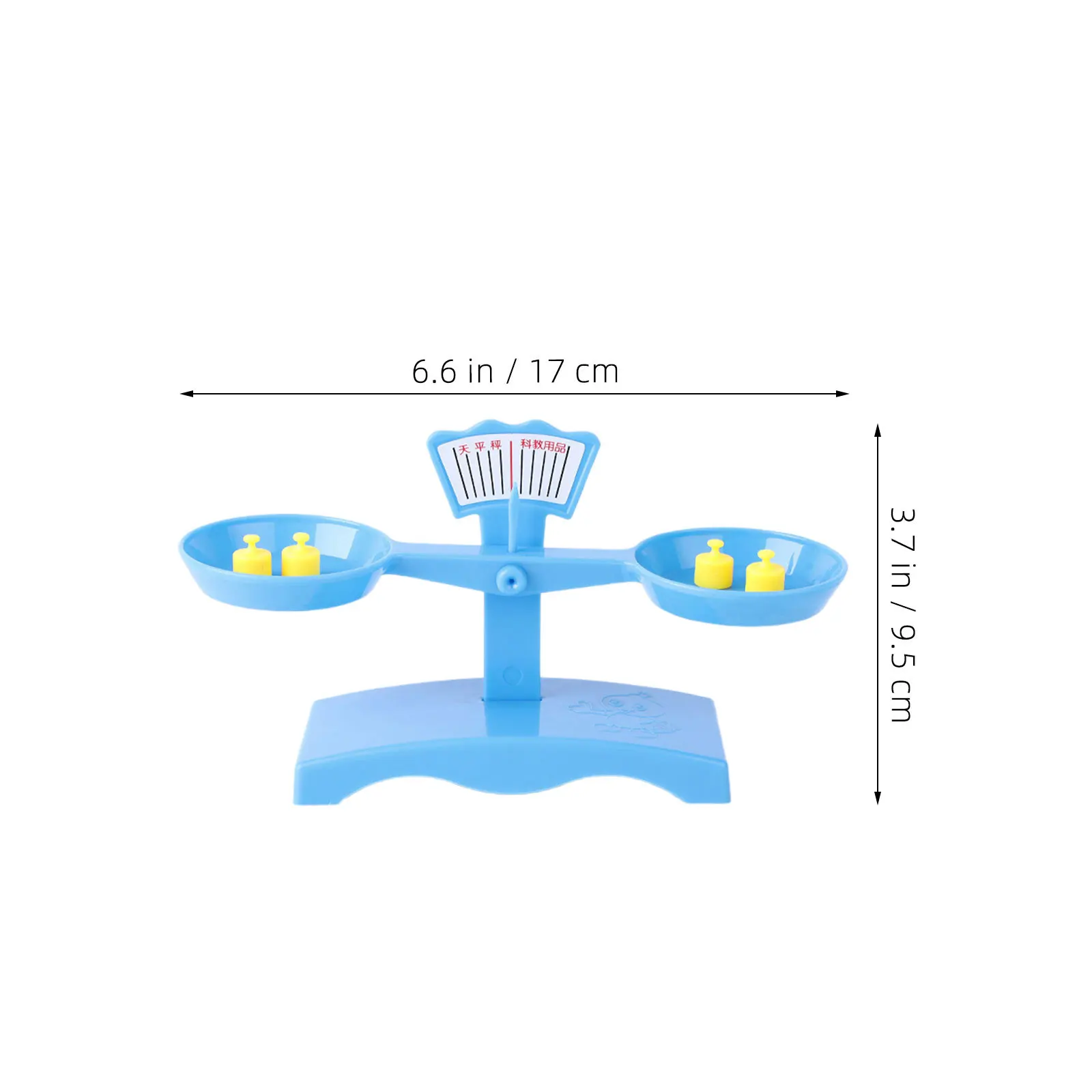 1Set Kids Balance Scale Assembly Science Kit Montessori Math Learning Stem Activity Classroom Experiment Balance Toy