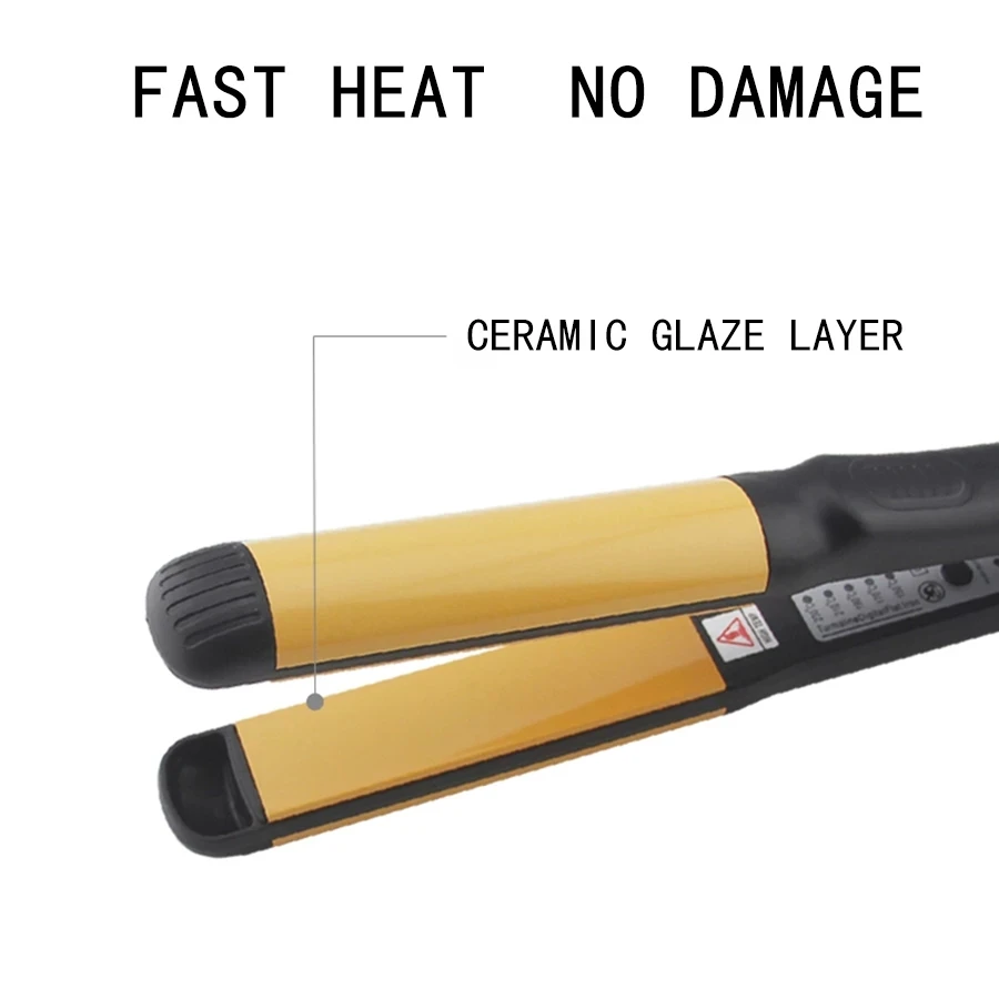 New Curling Iron Brush Ceramic Hair Curler Rollers Comb Electric Hair Straightening Iron PenteModelling tools Styling Tools