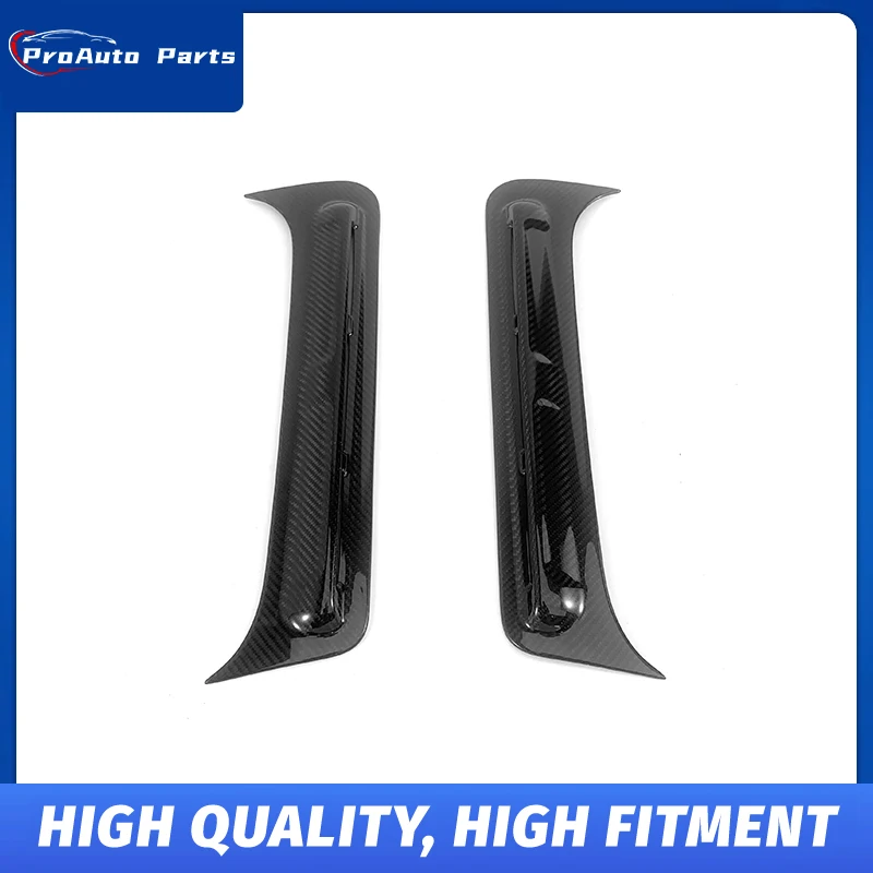 منفذ هواء على شكل حرف D من ألياف الكربون الجافة على طراز مانسوري لسيارة Mercedes-Benz G-Class W464 فتحة تهوية خارجية من الكربون الجاف على شكل حرف D #2