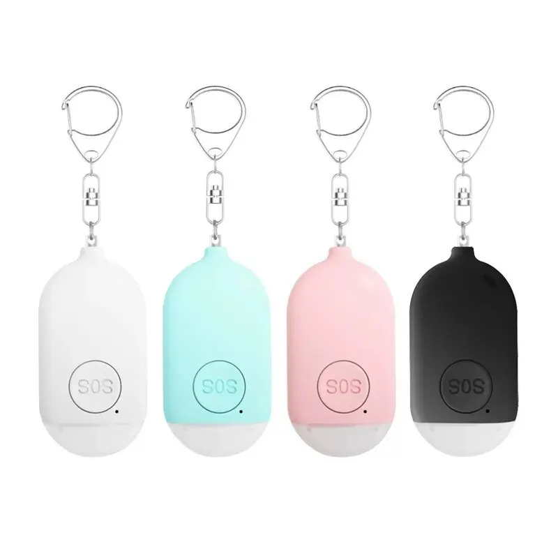 Kids Elderly Women Emergency SOS Personal Alarm Self Defense Keychain- Panic Button Or Pull Pin Alert Device 130 DB Loud Safety