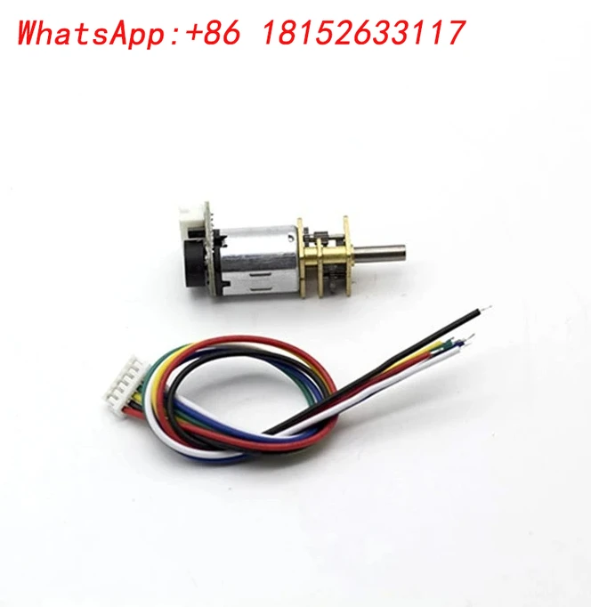 Мотор-редуктор постоянного тока GA12-N20 с энкодером, измерением скорости, специально для мини-балансировочной тележки