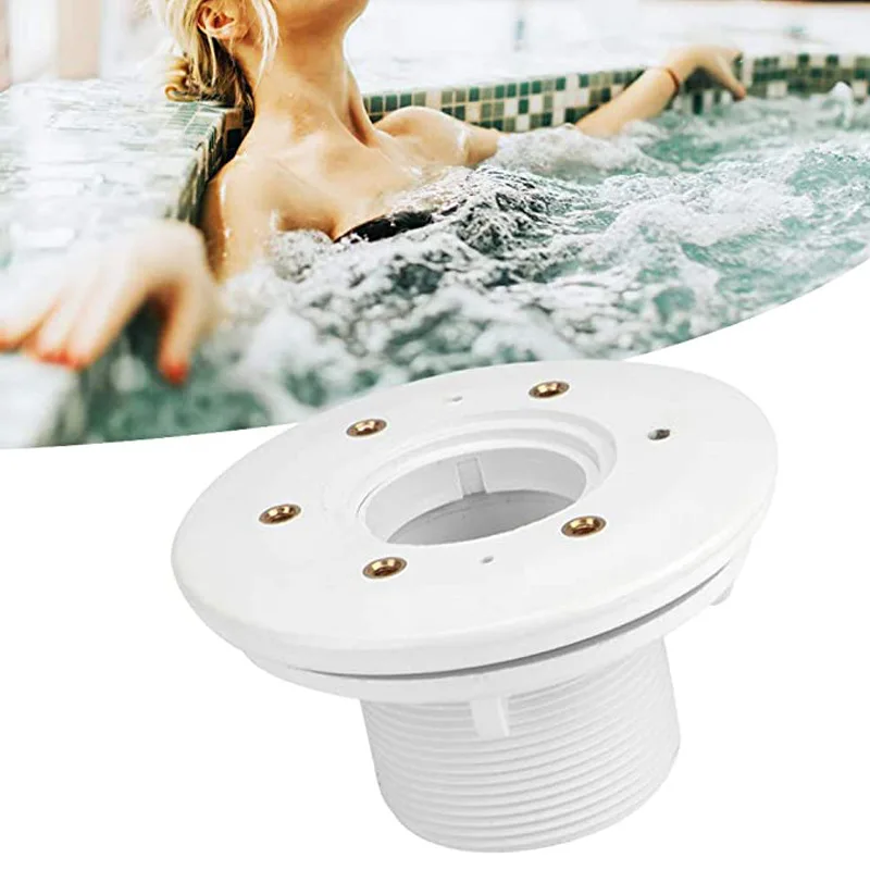 Pool Liner Nozzle Adjustable Spa Massage Jet Water Inlet Outlet Fitting Universal Swimming Pool Water Circulation Accessory