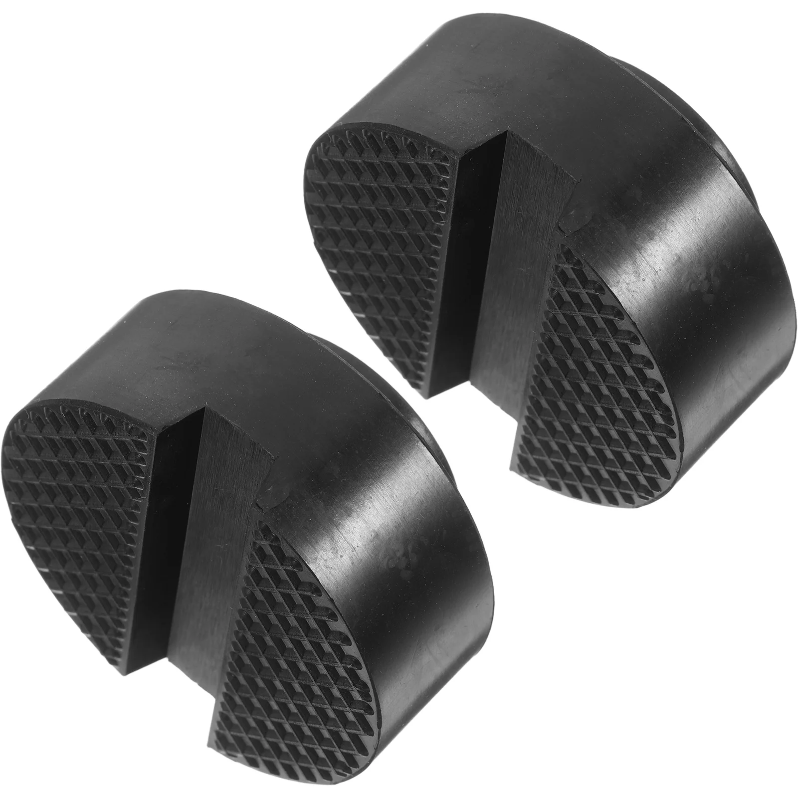 

2Pcs Universal Rubber Pad Heavy Duty Car Jack Stand Cushion Anti Slip Support Base Durable Rubber Block for Floor Jack