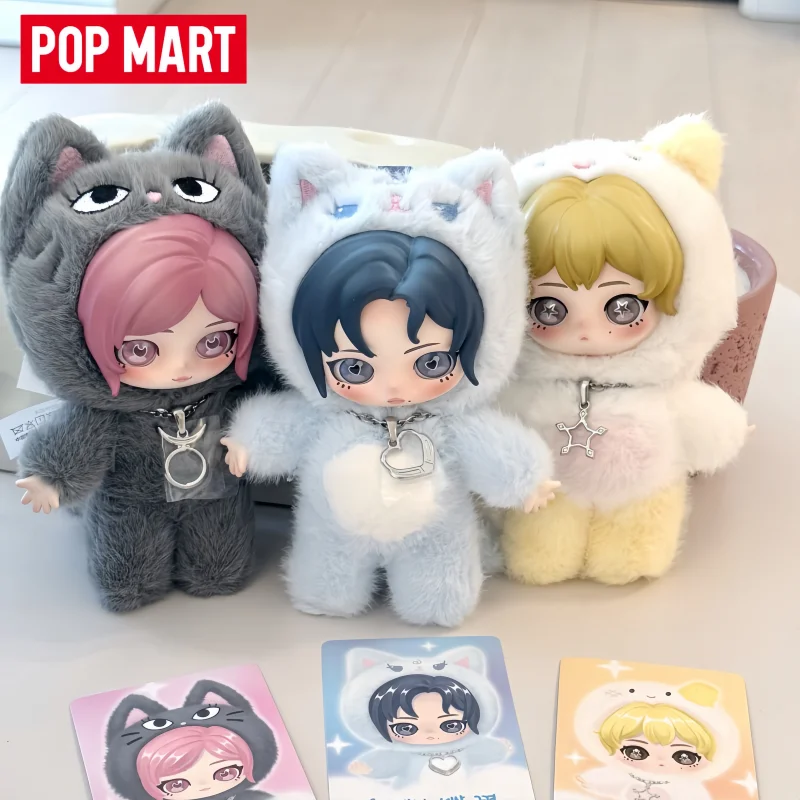 

POP MART X Aespa Club Aespa Series Blind Box Cute Vinyl Doll Pendant Collectible Anime Trendy Toy Decor For Fans Xmas Gifts Toys