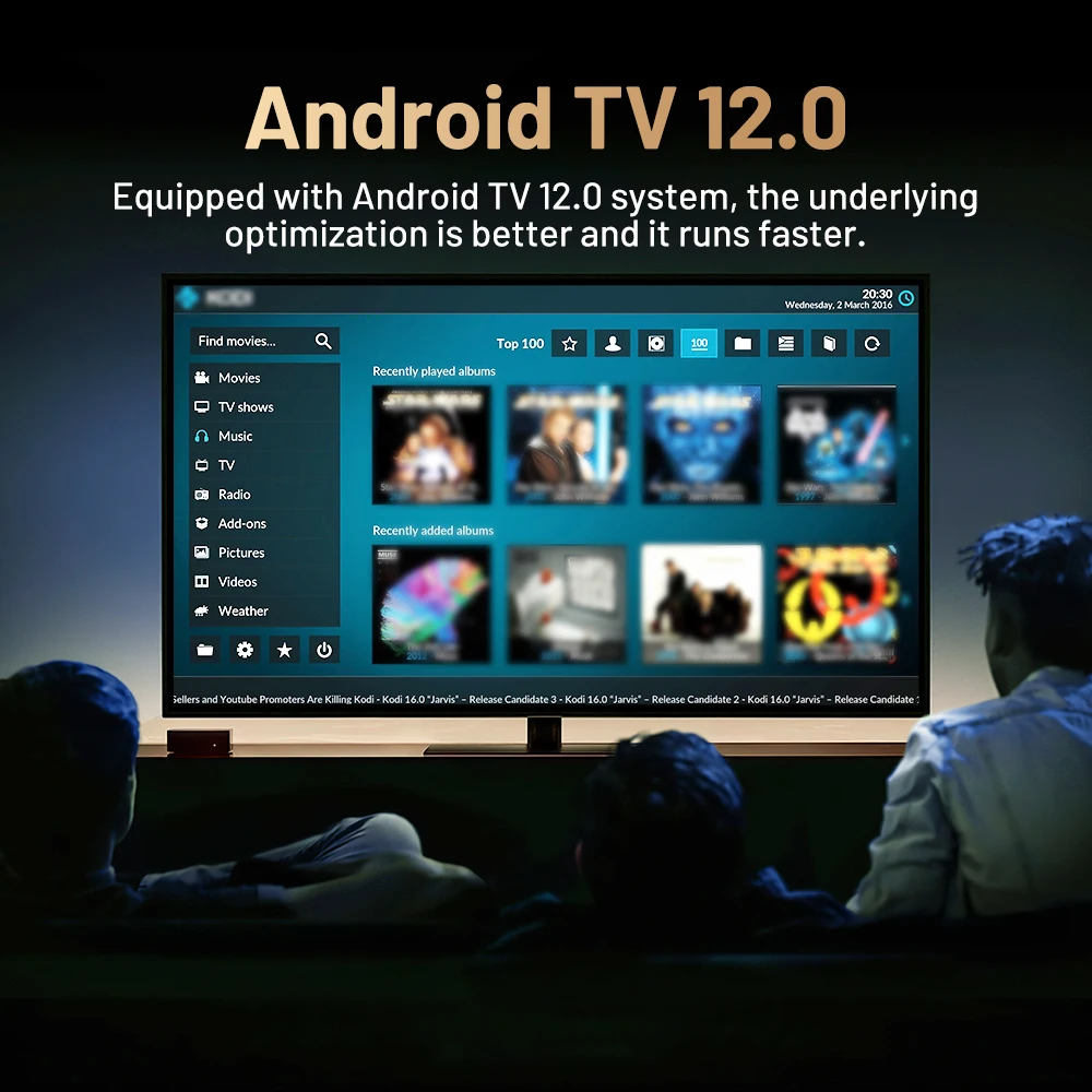 Super Console X5Pro Smart TV Box z Androidem TV12 8K@60FPS 4K@120PFS 8G+64G 2.4G & 5G Dual Wifi 1000M Ethernet HD Movie Player