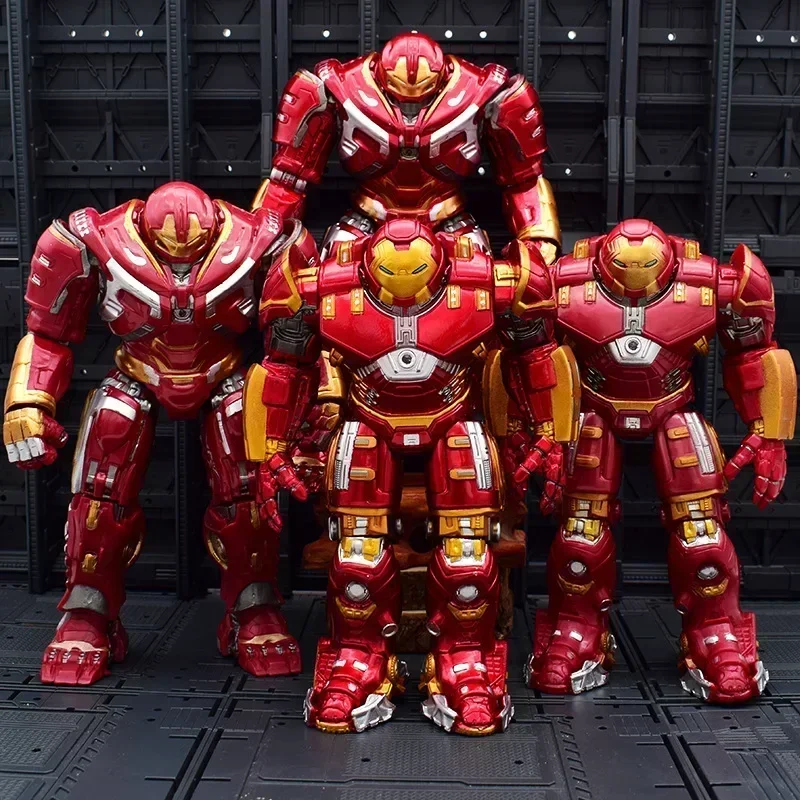 

Marvel The Avengers Action Figure Hulkbuster Statue Collect Model Metallic Paint Figurine Desk Decor Adult Kid Toy Funny Gift