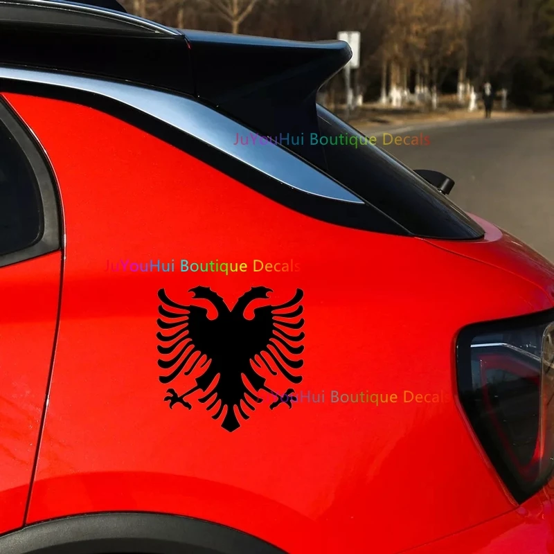 

Eagle Flag Sticker Albania Car Sticker Motorcycle Refrigerator Helmet Laptop Skateboard Mug Decal PVC Waterproof