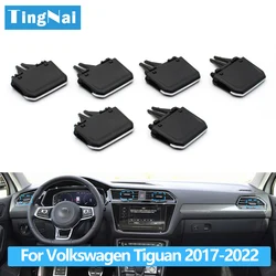 Car Front Air Conditioning AC Vent Grille Air Outlet Tab Clip Paddle Adjust Repair Kit For VW Volkswagen Tiguan 2017-2022
