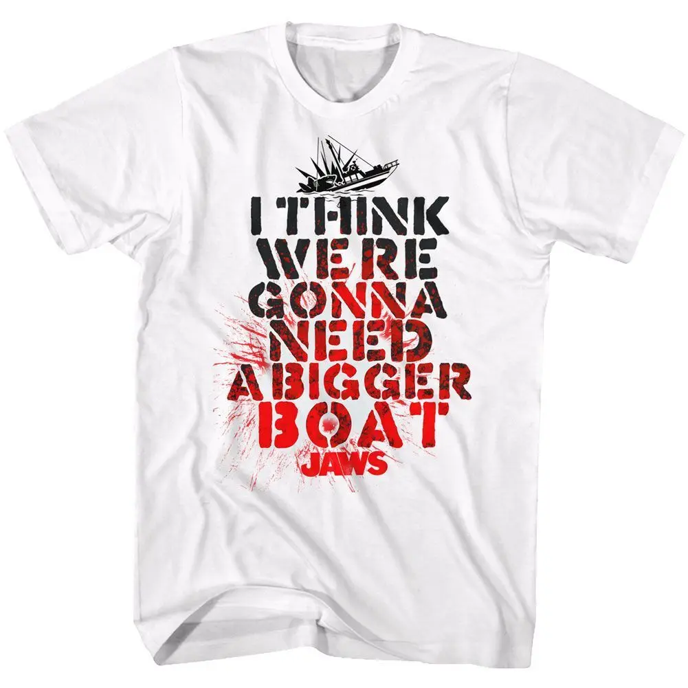 

Jaws Bigger Boat Movie Shirt