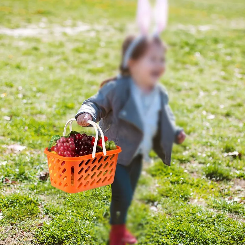 어린이를위한 절단 놀이 음식 장난감 주방 세트 과일 야채 어린이 역할 놀이 교육 선물, 쇼핑 보관 바구니