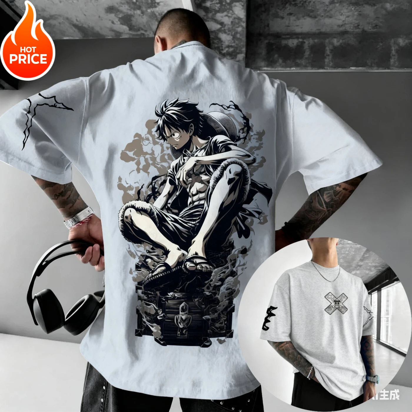 Een Stuk Luffy 2025 Nieuwe Anime Zomer T-shirt Mannen Harajuku Oversized Streetwear Vintage Vrouwen Casual Korte Mouwen Unisex Tee Y2k