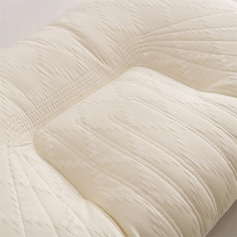 Ergonomic Cervical Orthopedic Pillow-Breathable Certified Neck Support for Side/Back Sleepers Home Bedding