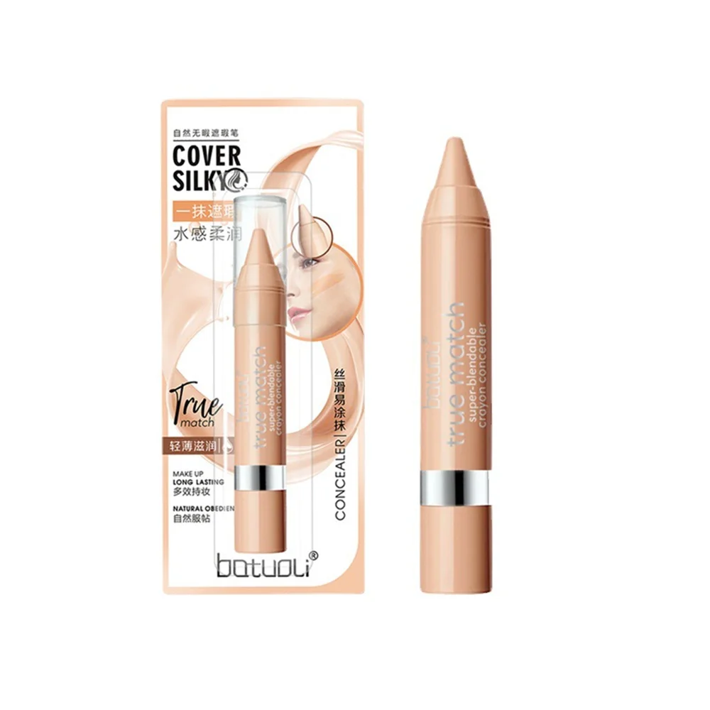 Natural Sweatproof Concealer Pen Concealer Eyebrow Lasting Cover Black Eye Circles Spot Acne Mark Face Concealer Makeup Cosmetic