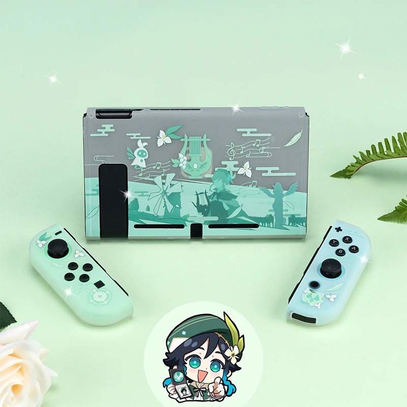 Funda Nintendo Switch Oled Protective Case Anime Matte Dockable PC Hard Shell For Nintendo Switch Controller Joy-Con Controller