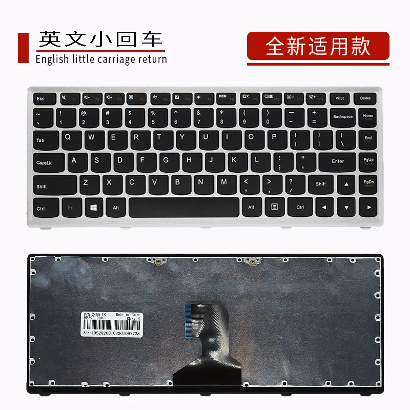 Подходит для клавиатуры ноутбука Lenovo Z400 Z500 Z400A P400 Z400T Z500G P500